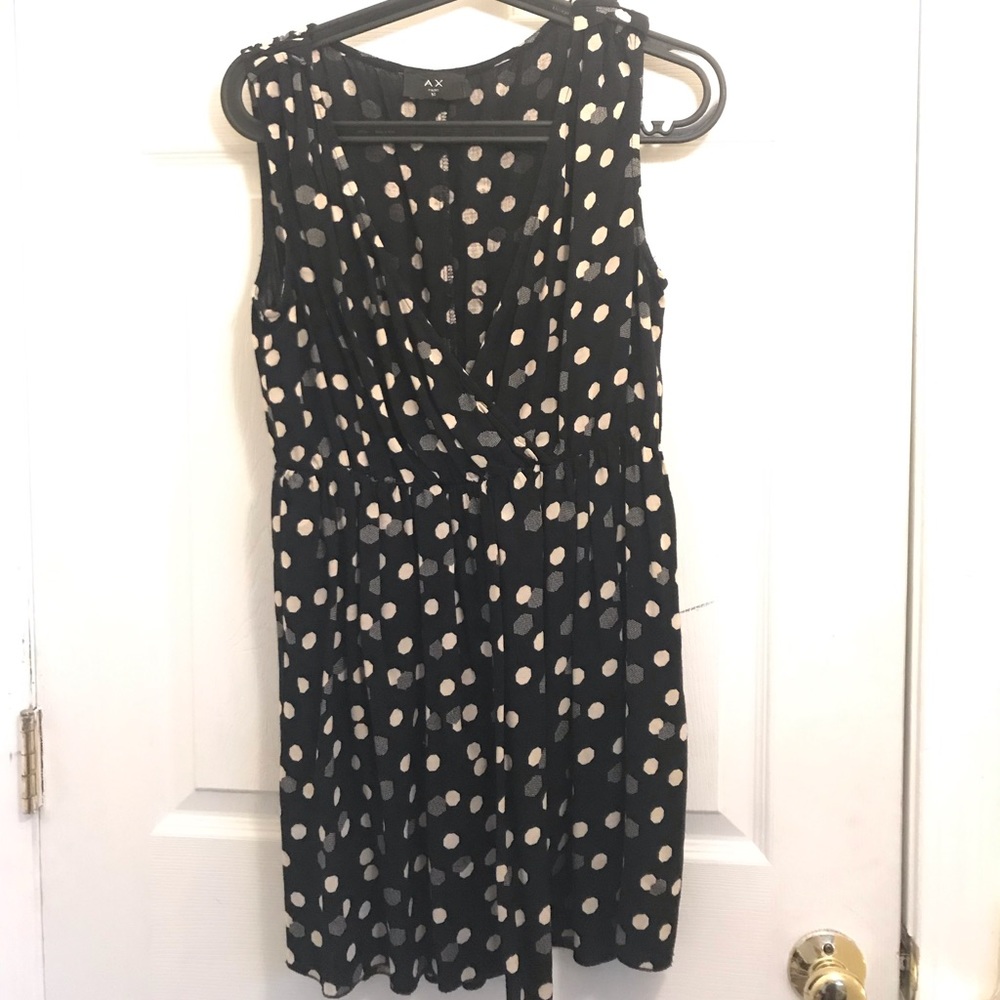 Polka dot fitted shirt